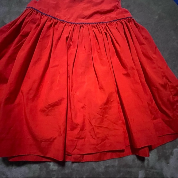 Jacadi paris Red and White Dress size 3t - Picture 4 of 9